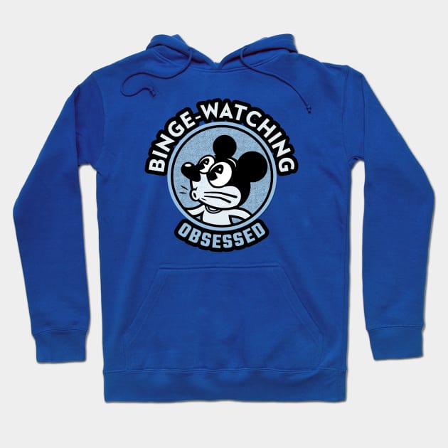 Binge-Watching Obsessed Hoodie by graphicsavage